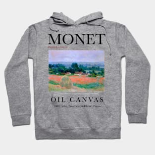 Haystack at Giverny, 1886 by Claude Monet Art Print Hoodie